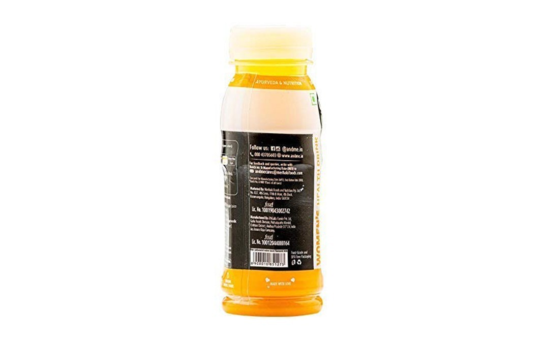 &me PMS Mango Coconut Water   Plastic Bottle  200 millilitre